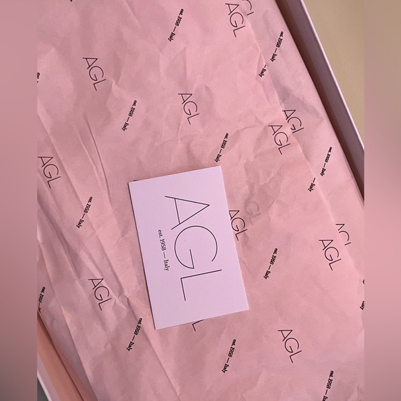 AGL MADE IN ITALY LEATHER Pink Winter Boots with Fur Trim and Ribbon Laces NWT - Picture 7 of 11